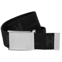 79528 HH LOGO WEBBING BELT BLACK O/S