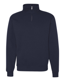 995MR JERZEES QUARTER ZIP SWEATER NAVY MED