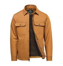 CJK-2M, Men&rsquo;s Oxide Sherpa Lined Canvas Jacket, XL, CAMEL