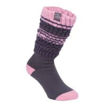 PF500 FOLD OVER SOCK CHARCOAL ONE SIZE