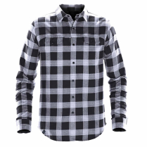 SFX-1 MEN'S LOGAN SNAP FRONT SHIRT - TITANIUM MED