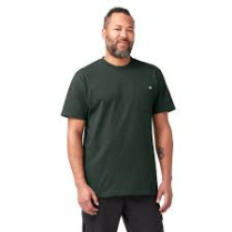 WS450 HEAVYWEIGHT SS POCKET SHIRT HUNTER GREEN 2X