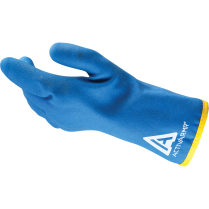 ANSELL ACTIVARMR 97-681 WATERPROOF IND GLOVE BLUE LARGE