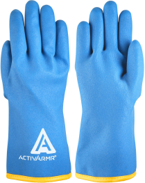 ANSELL ACTIVARMR 97-681 WATERPROOF IND GLOVE BLUE SMALL