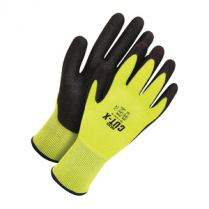 GLOVES CUT-RESISTANT LG ANSI CUT LEVEL 3 HI-VIZ