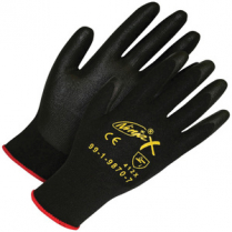 GLOVES 8 SYNTH NYL NYL/SPANDEX BK