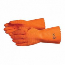 CHEMSTOP LATEX CANNERS GLOVES,12", SIZE 11