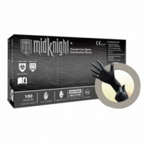 MICROFLEX MIDKNIGHT POWDER FREE NITRILE GLOVES, XXL (100/BX)