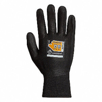 STAGBPU-9 BLACK KNIT CUT RESIST 4 PUN4 ABR GLOVE/ SIZE