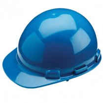 DYNAMIC DOM SAFETY HAT ,RATCHET,STEEL BLUE