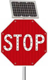 STINSON SPS166P10 P-10 STOP, 40 red LEDs Control and power s