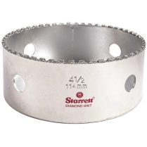 STARRETT KD0412 DIAMOND GRIT HOLE SAW