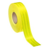 3MT983-23-2X50 DIAMOND GRADE CONSPICUITY TAPE,YW/GR 2"X150'