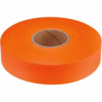 MILWAUKEE 77-062 1" X 600' ORNG FLAGGING TP