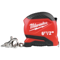 MILWAUKEE 48-22-1706 6FT/2M KEYCHAIN TAPE MEASURE