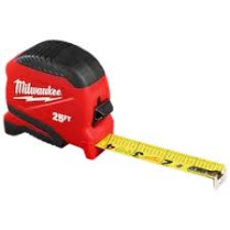 MILWAUKEE 48-22-1725 (6) 25' COMPACT TAPE