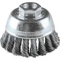 13W451 4-1/2" "X1/4"X5/8-11 KNOT WHL BRUSH