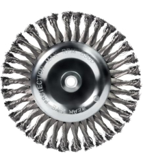 13W651 6"X1/4"X5/8-11 STRINGER WHL BRUSH