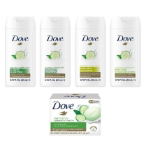 DOVE Cool Moisture Mini Amenities