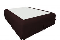 Golden Weave Bedskirts - Espresso (Overstock)