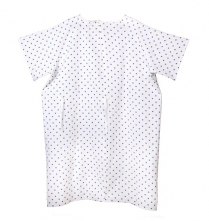 Patient Gown Premium Overlap Tie Closure