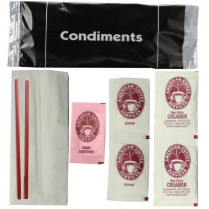 Condiment Pack, Black Wrapper, 300/case