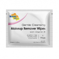 Diamond Makeup Remover Wipes  3"x2.37 (500/CS)