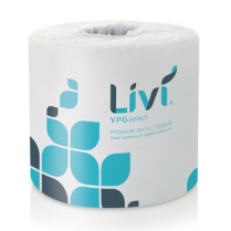 Livi VPG Select Bath Tissue, 420s, white, 2ply,  60 rolls