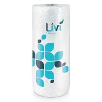 Livi VPG Select Kitchen Towels, 85s, white, 2ply, 30 rolls