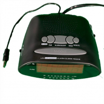 Clock Radio w/MP3 Connector
