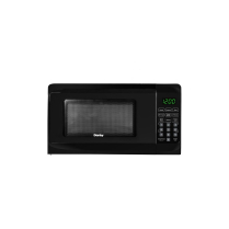 .7 CF Countertop Microwave, Touchpad, 700 W, Black