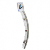 Curved Shower Rod W/Bracket 5&rsquo; Chrome