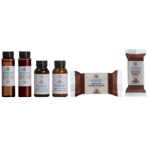 Soapbox Sea Minerals Gallon Mini Bottles and Soaps