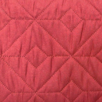 COMFI-Soft Twin Quilted Cap Fitted Cover Bedspread - Burgundy Merlot