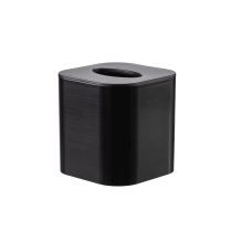 #BTB-BSTAINLESS Contempo Boutiq Tissue Bx, Blk Stnls (12/CS)