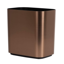 #WB14-BBRONZE Contempo 14 Qt Wastebasket, Br Bronze (4/CS)