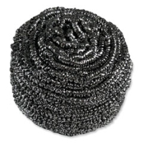 Stainless Steel Scrubber, Silver, 72/case