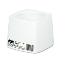 Toilet Bowl Brush Holder, White