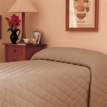 Martex&reg; Mainspread Solid Bedspreads - Khaki