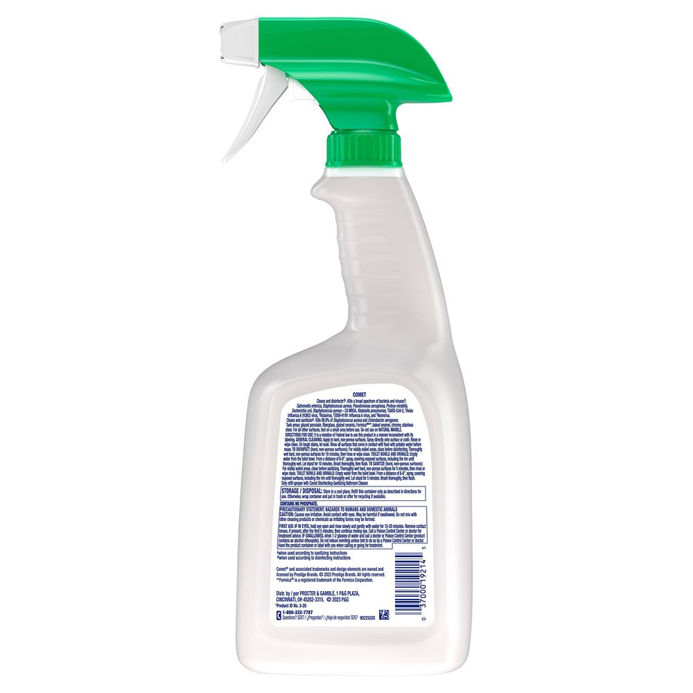 Comet Pro Disinf Sanitizing Bathroom Cleaner Spray 32oz A1 American