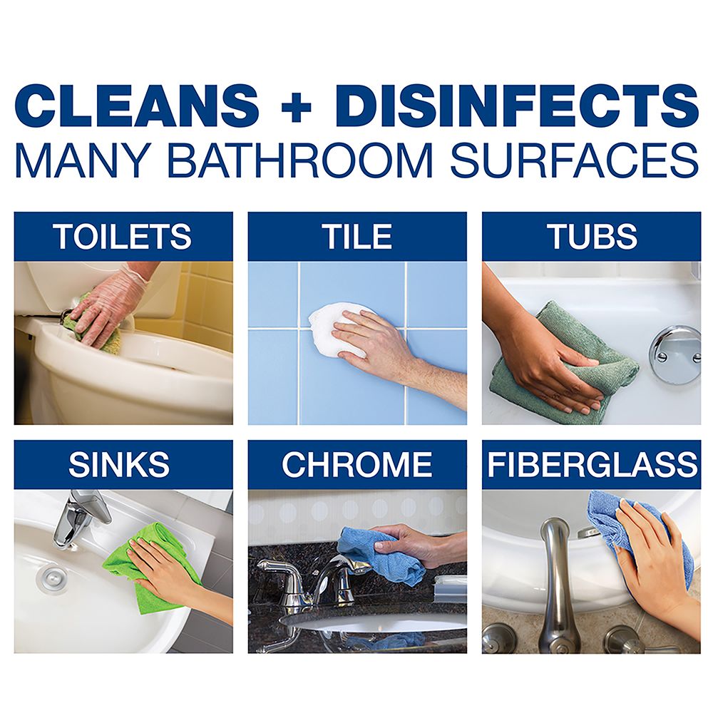 Comet Pro Disinf Sanitizing Bathroom Cleaner Spray 32oz A1 American