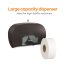 CW Pro Twin Jumbo Roll Toilet Paper Disp BK