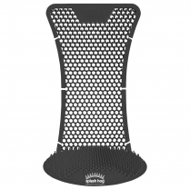 #SH-BLK/F Splash Hog Vertical Urinal Screen, Black Forest, 6/CS