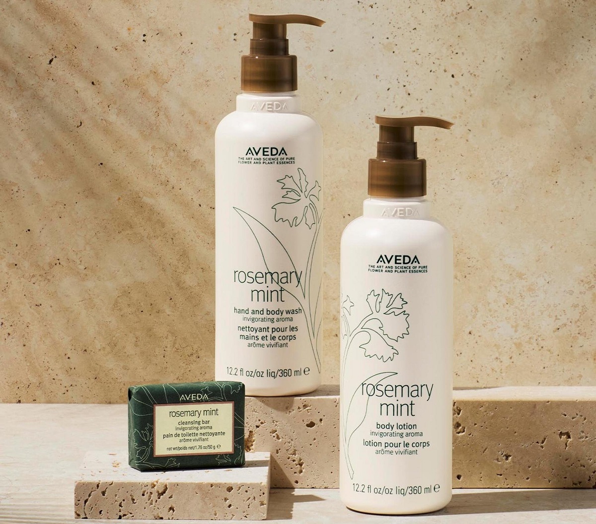 AVEDA bath amenities