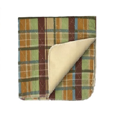 Beige Plaid Twill Underpads