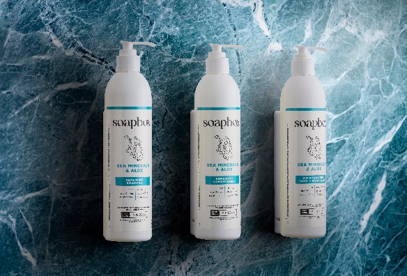 Soapbox hotel amenity product range