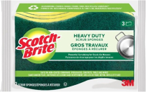 Scotch-Brite Heavy-Duty Scrub Sponge 3/Pk