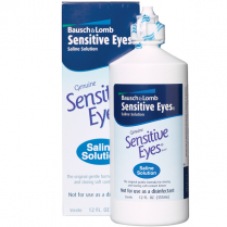 Bausch & Lomb Saline Solution Sensitive Eyes 12 Oz