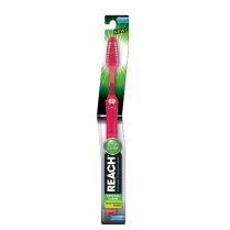 Reach Crystal Clean Toothbrush Medium Bristles 72/Case