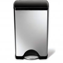 Trash Bin Stainless Steel 38L / 10 Gallon